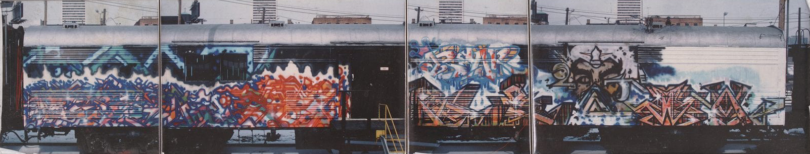 Chalfant-H-4B-Artrain-Graffiti-Train.-Delta-PHASE-2.-Car-4-Side-A.4-photographs.-300-dpi-10×2-1